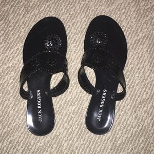 Black Jack Rodger Jelly Sandals